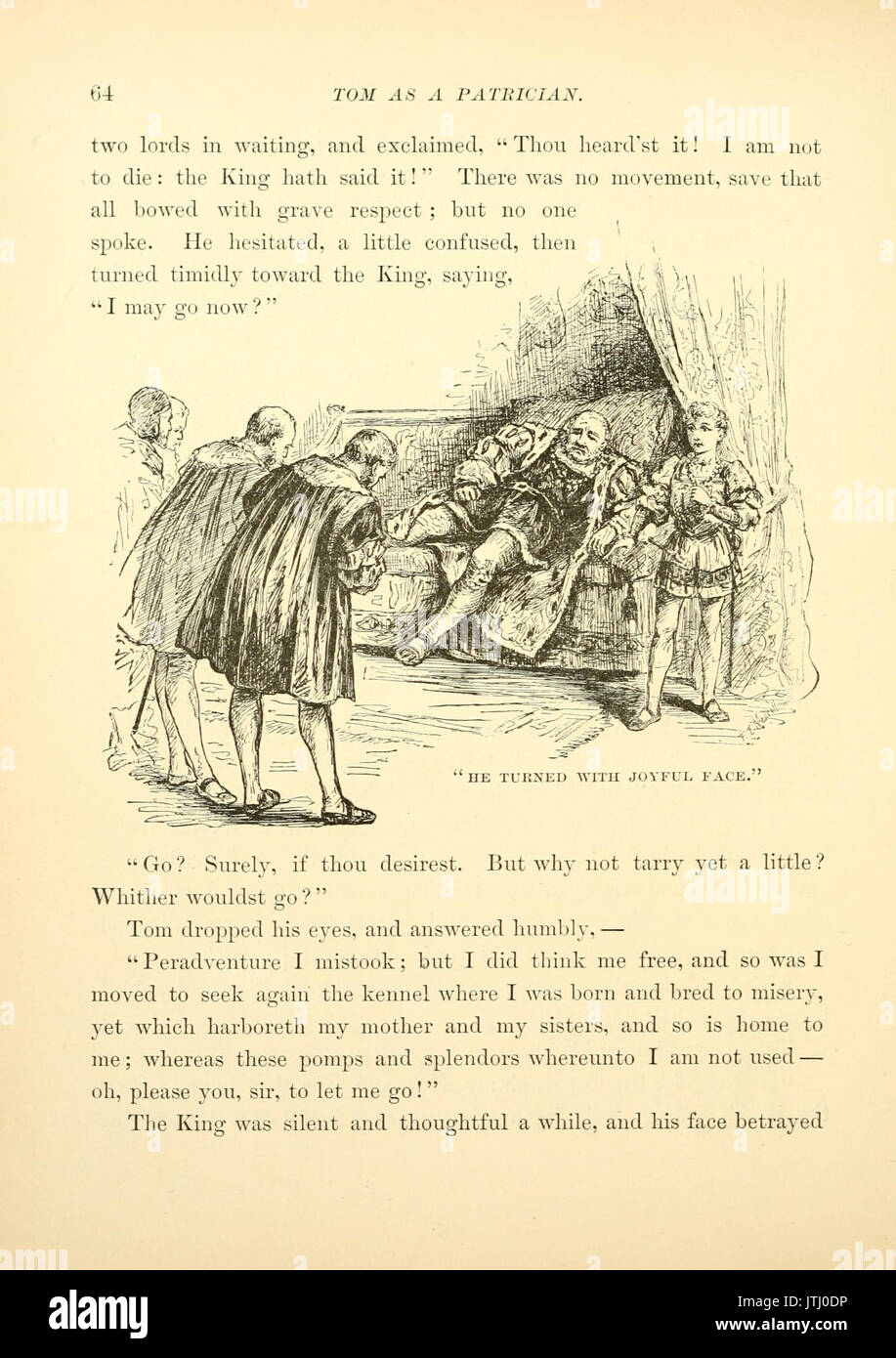 Il principe e il pauper, p. 064 Foto Stock