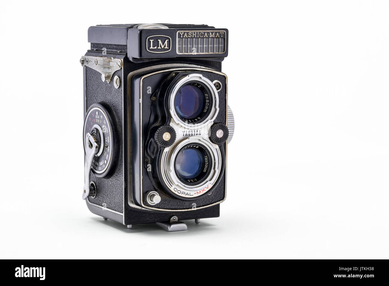 Vintage Yashica-Mat medio formato fotocamera a pellicola. Foto Stock