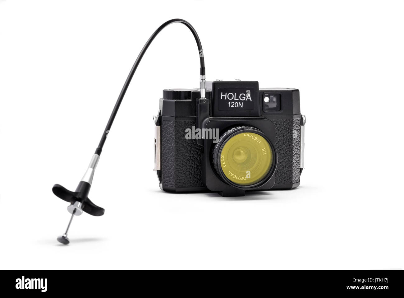 Holga Camere Medio Formato pellicola plastica fotocamera, Foto Stock