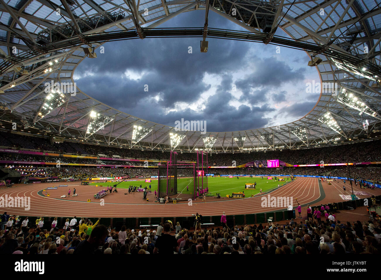 Mondiali iaaf di atletica, london stadium 2017 Foto Stock