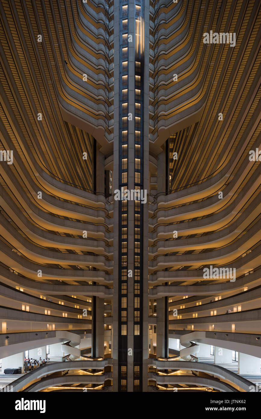 Hotel Marriott Marquis, Atlanta, Georgia Foto Stock