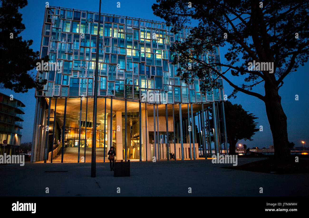 Lorient; Breton: An Oriant, è un comune e una città portuale nel dipartimento di Morbihan, in Bretagna nel nord-ovest della Francia. Foto Stock