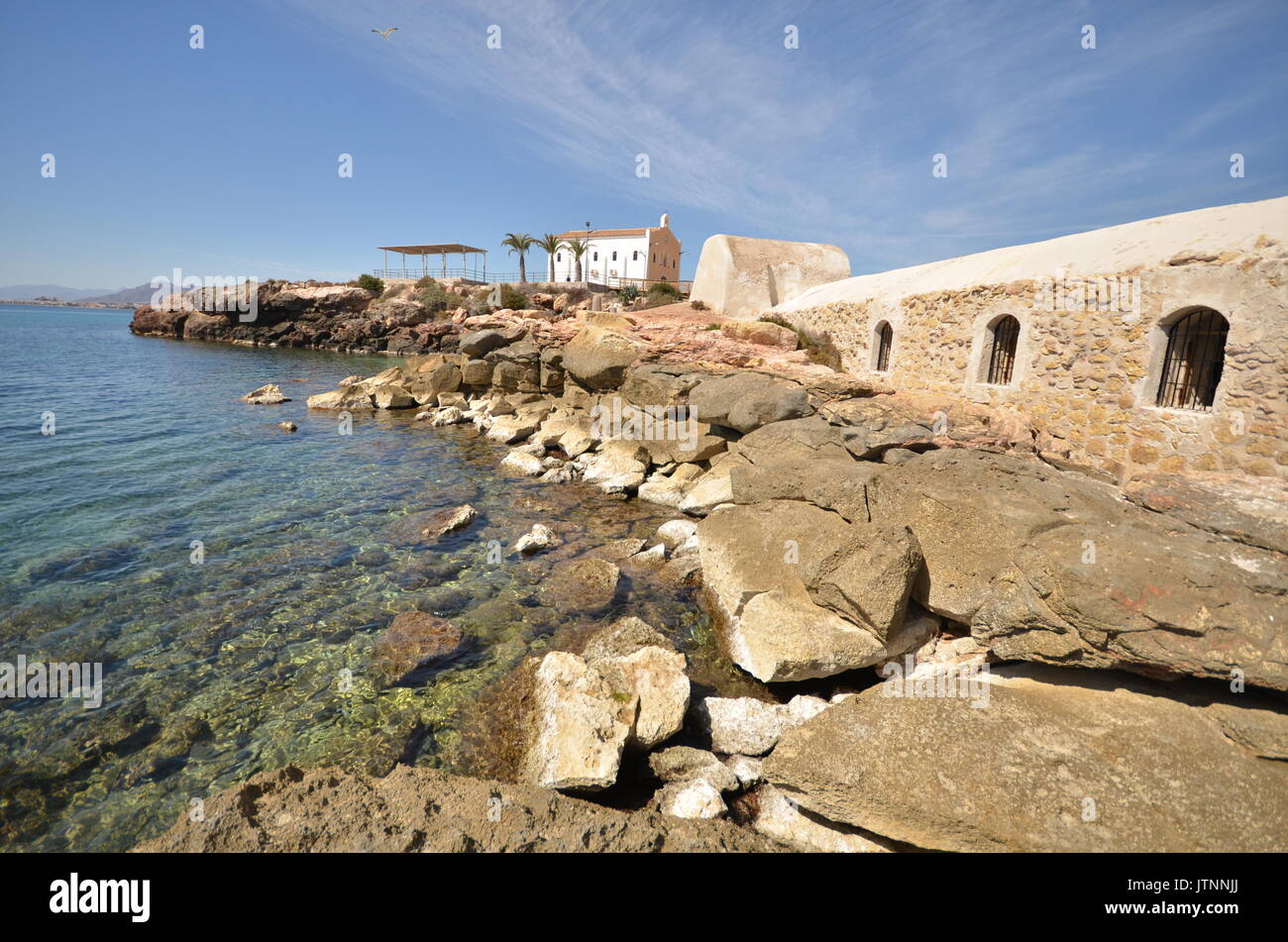 Isla Plana, Cartagena, Murcia Foto Stock