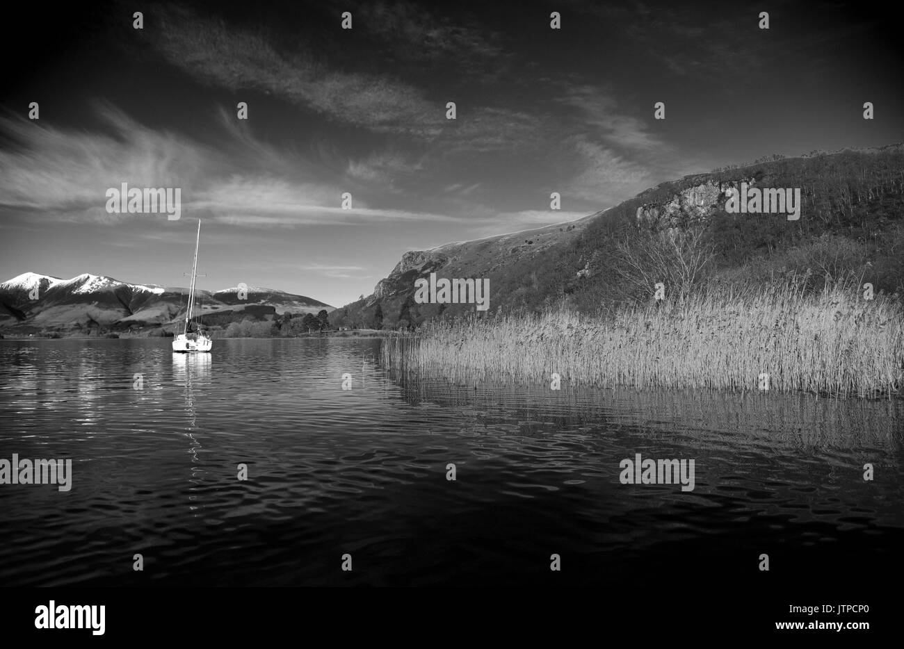 Derwent Water, Keswick, Lake District Foto Stock