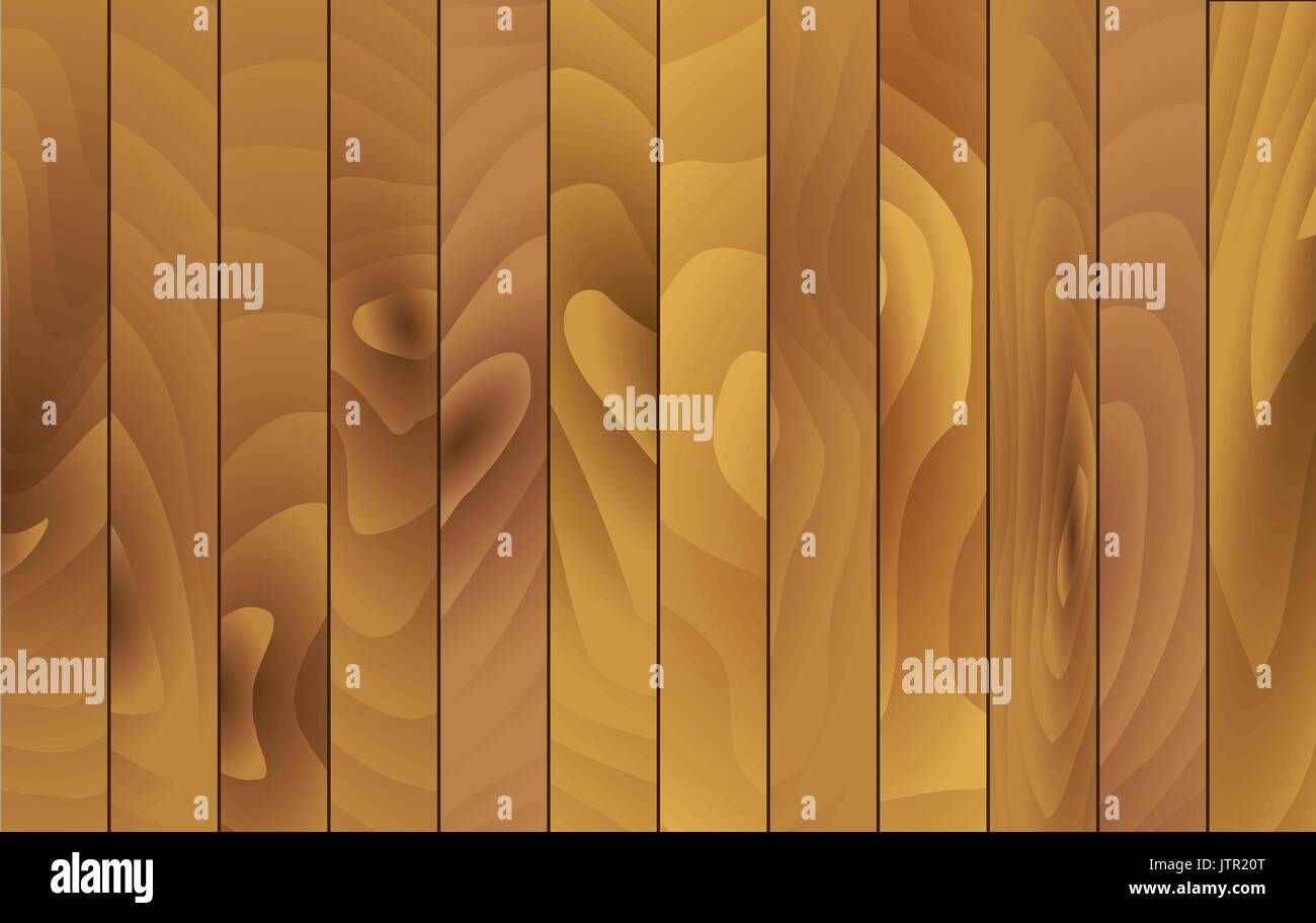 Orizzontale sullo sfondo di legno Illustrazione Vettoriale