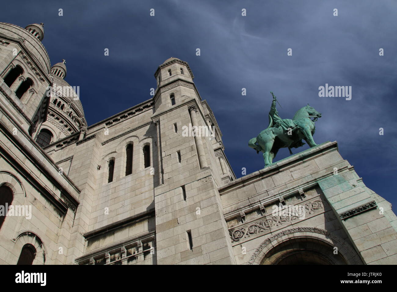 Il Sacro Cuore, Parigi, Francia Foto Stock