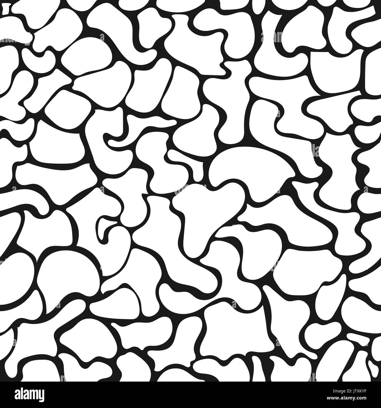 Vettore di Seamless texture di un pattern di celle irregolari Illustrazione Vettoriale