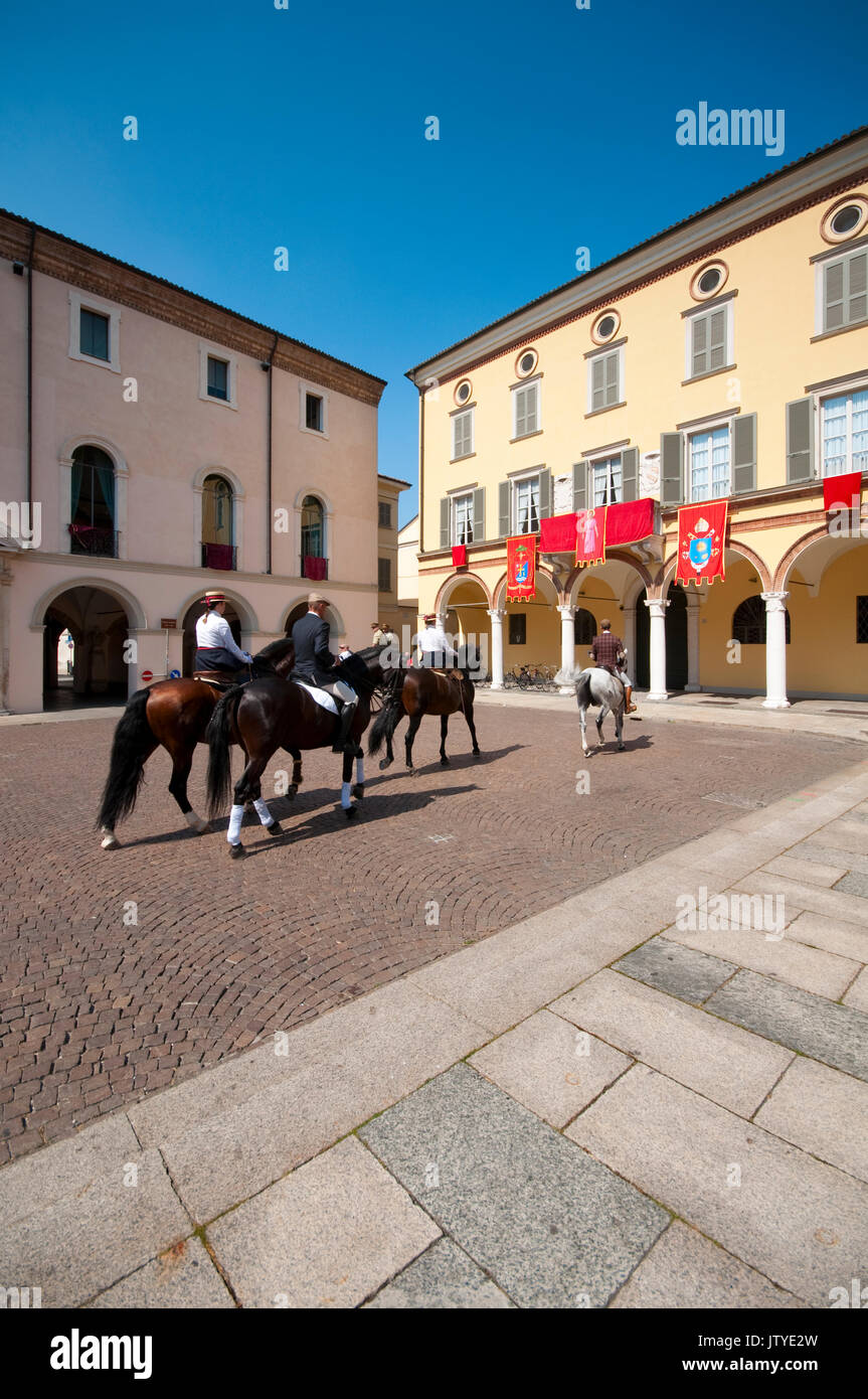 L'Italia, Lombardia, Crema, Horse Show Foto Stock