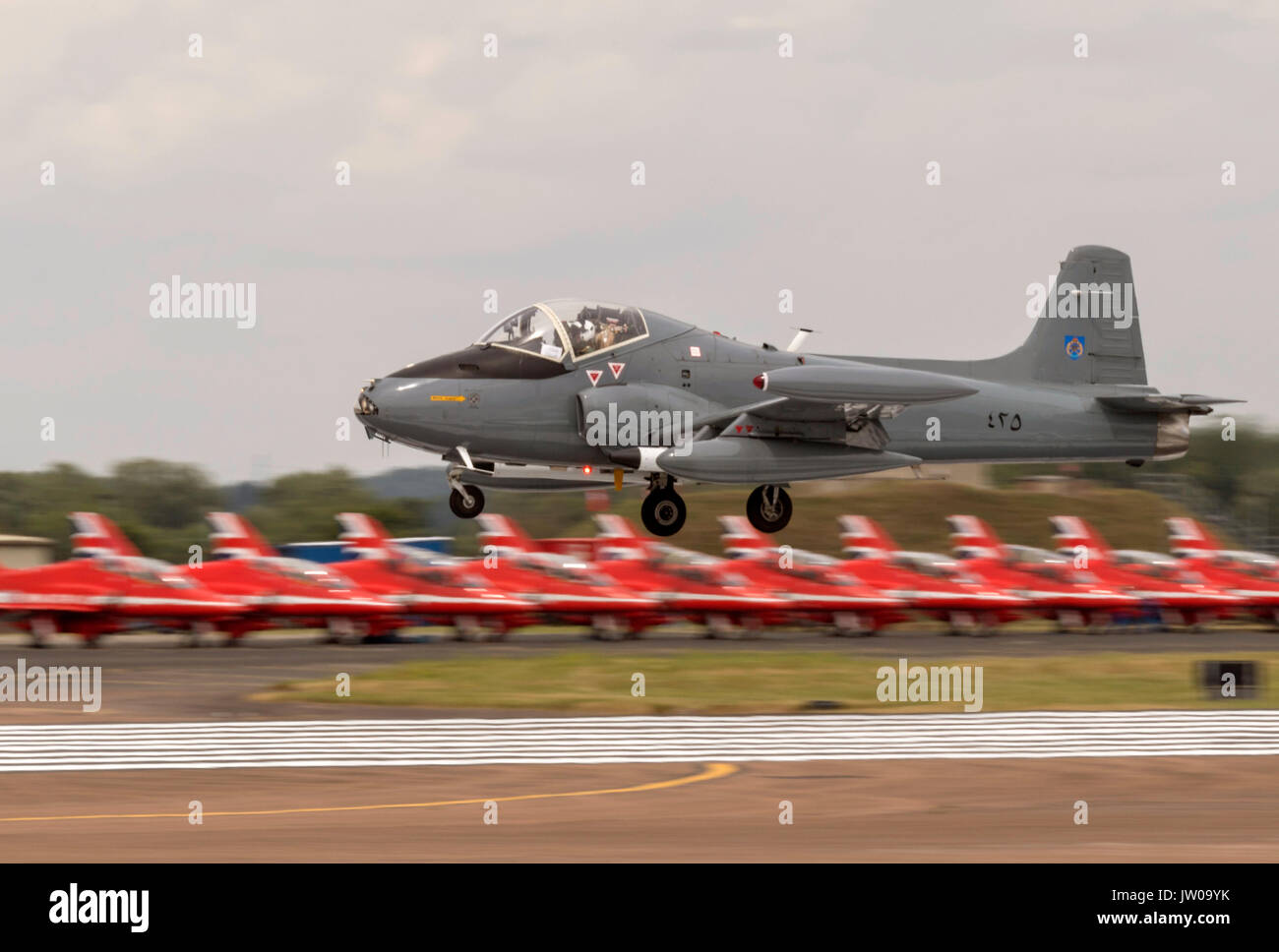 BAC 167 Strikemaster Mk82A al Royal International Air Tattoo Foto Stock