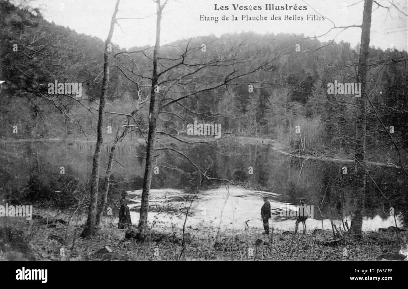 Planche des Belles Filles 04 Foto Stock