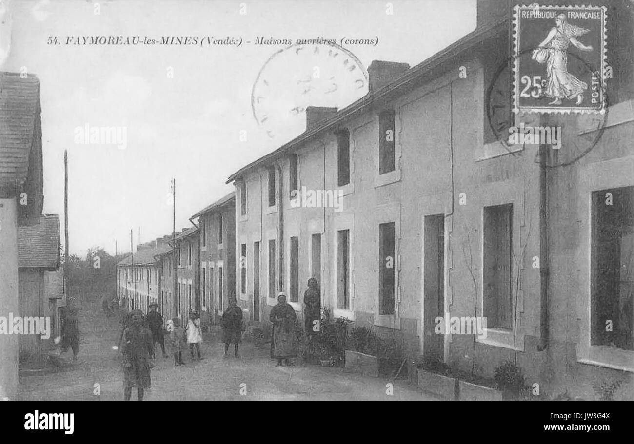 Miniera de Faymoreaux 05 Foto Stock