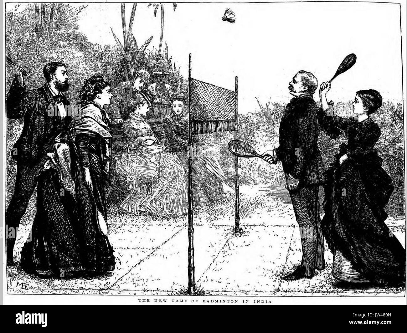 Badminton India Foto Stock