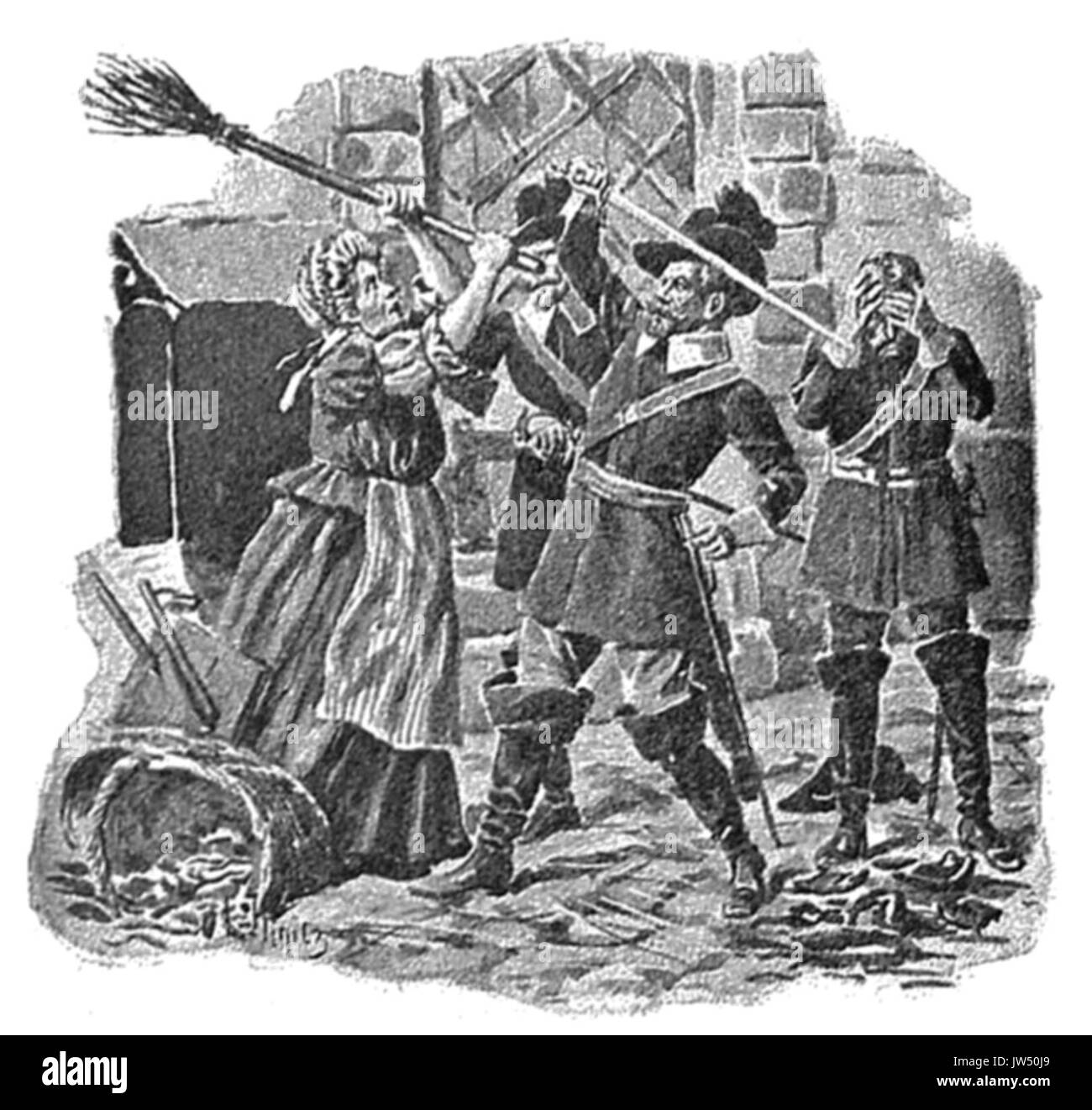 Szwedzi w Warszawie pagina 0018b Foto Stock