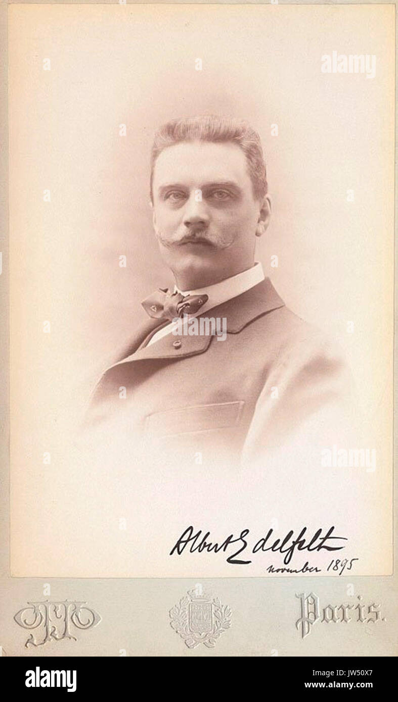 Otto Wegener Albert Edelfelt Foto Stock