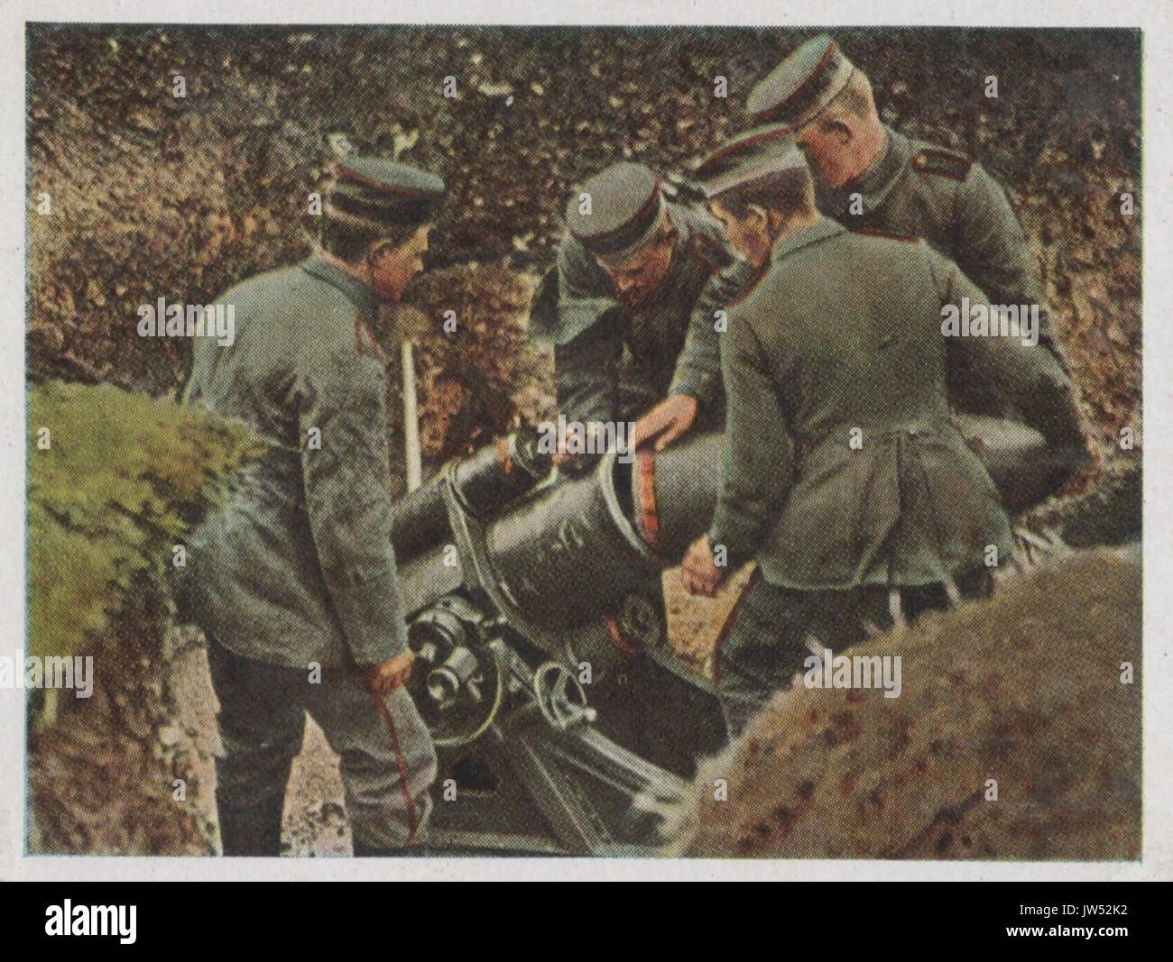 Minenwerfer1917 Foto Stock