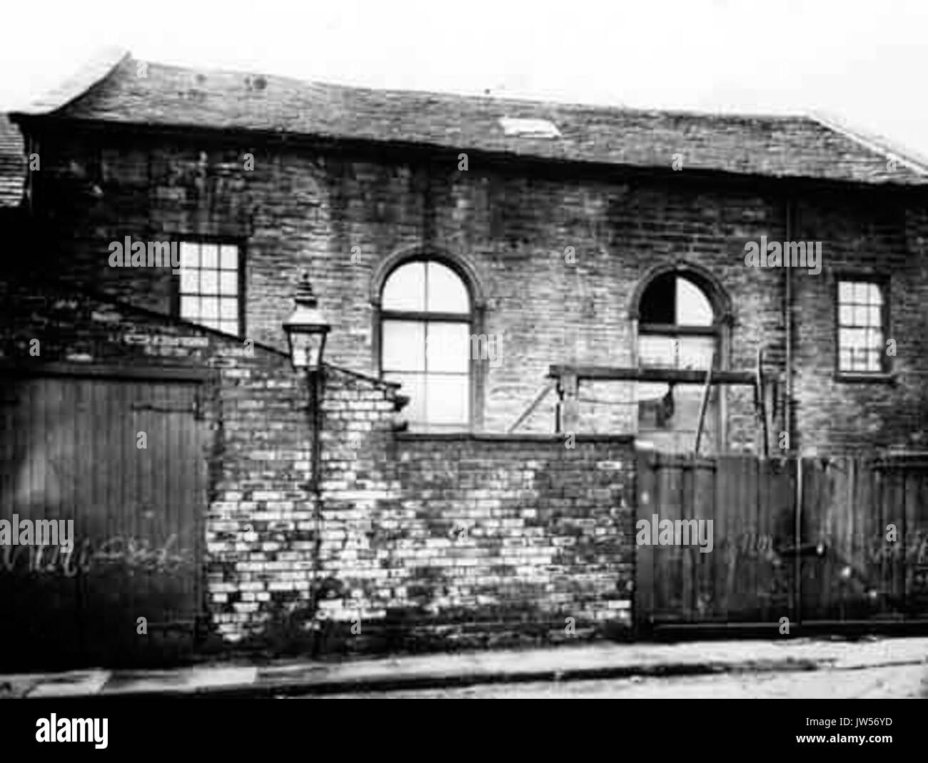 La vecchia cappella bianca a Leeds Foto Stock