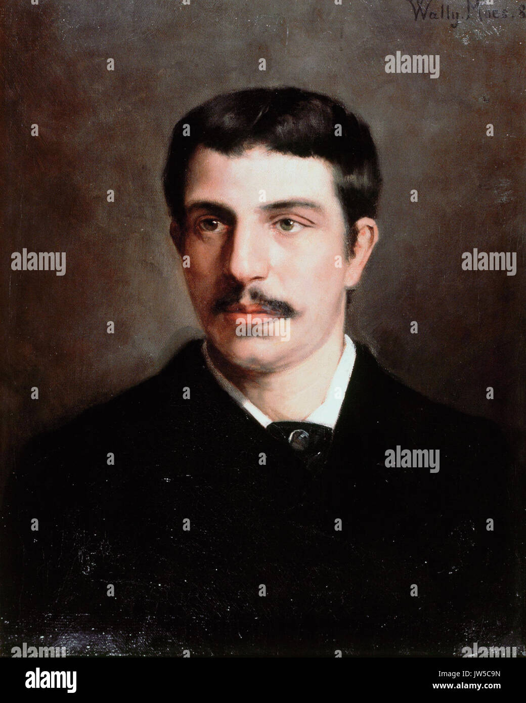 Louis Ernst Clemente Gustave Wertheim Aijmes (1856 1828), da Wally Moes Foto Stock