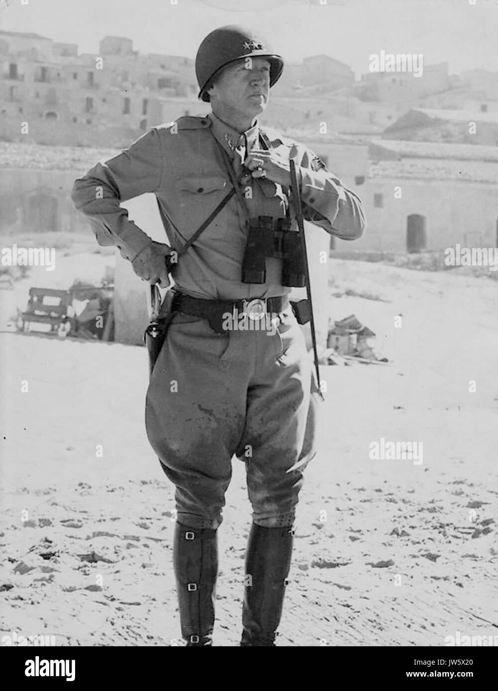 George S Patton 35 Foto Stock