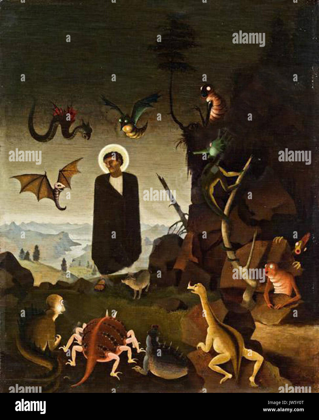 Franz Sedlacek St Antonius 1925 Foto Stock