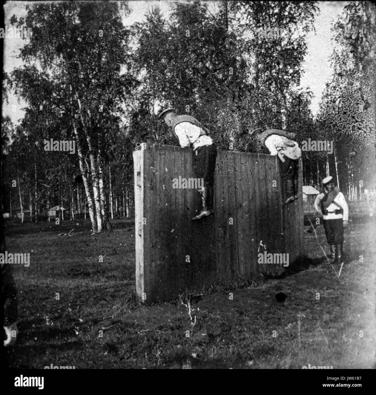 Reggimento Grokhovskiy ginnastica Foto Stock