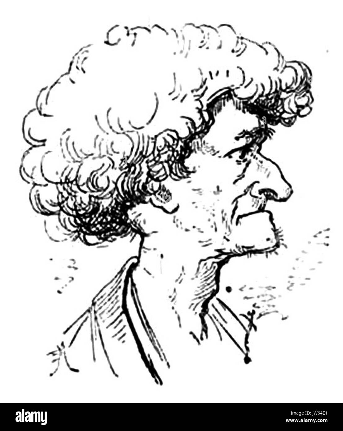 Collodi Le avventure di Pinocchio, Bemporad, 1892 (pagina 8) del raccolto Foto Stock