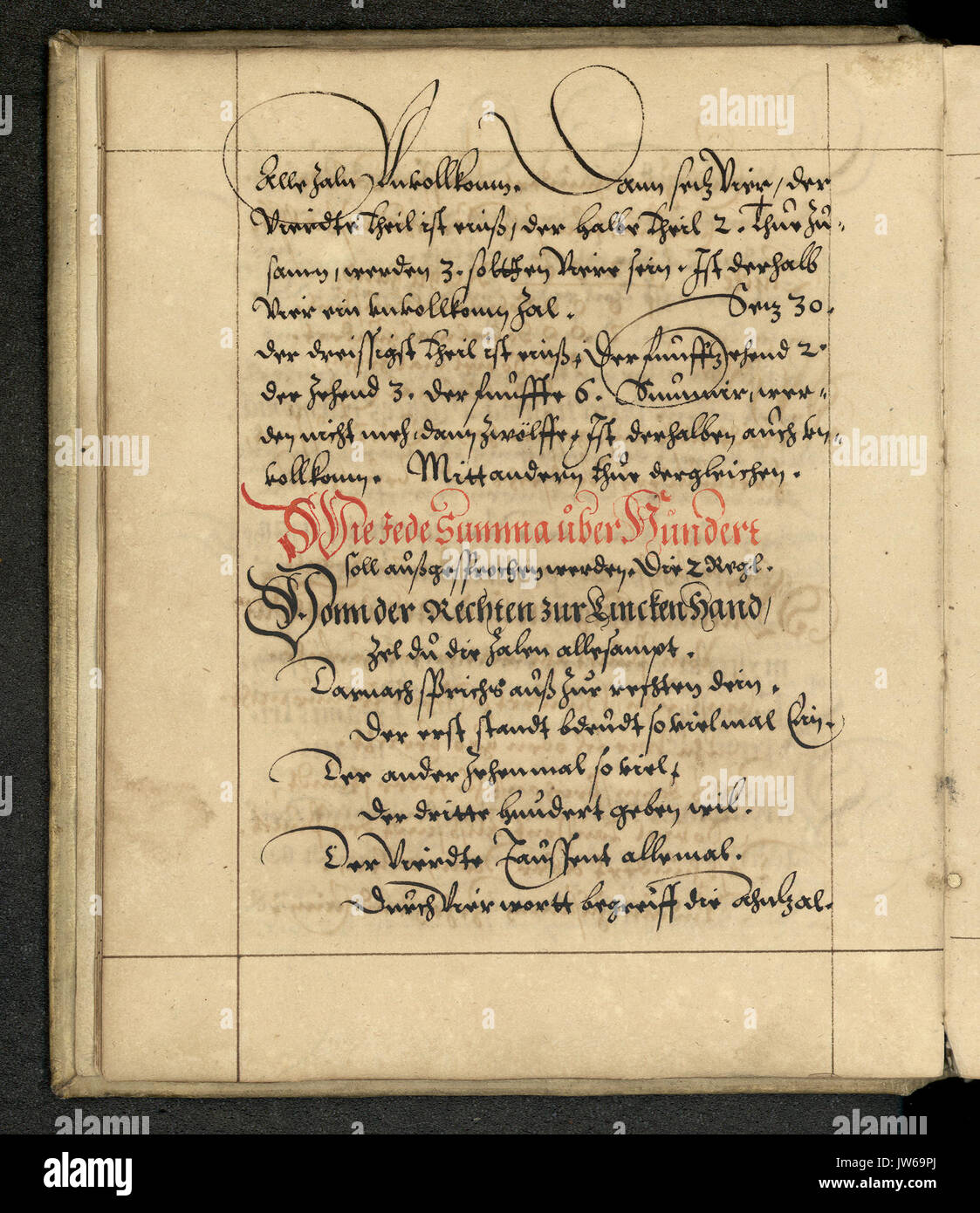 Rechenbuch Reinhard 015 Foto Stock