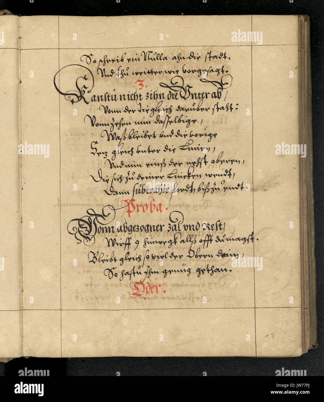 Rechenbuch Reinhard 026 Foto Stock