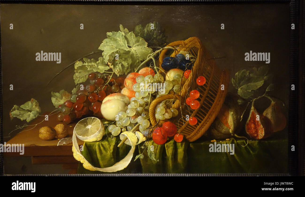 Ancora in vita con un cesto di frutta, da Cornelis de Heem, c 1654, olio su pannello Museo Nazionale di Arte Occidentale di Tokyo DSC08426 Foto Stock Ancora in vita con un cesto di frutta, da Cornelis de Heem, c 1654, olio su pannello Museo Nazionale di Arte Occidentale di Tokyo DSC08426 Foto Stock