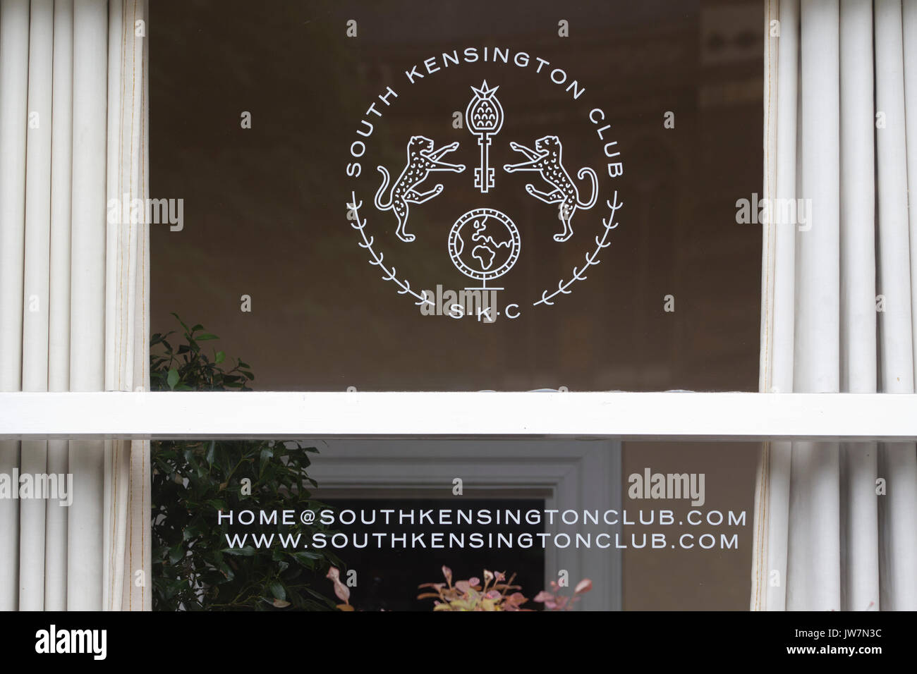 South Kensington Club, 38-42 Harrington Rd, Kensington, London, Regno Unito Foto Stock