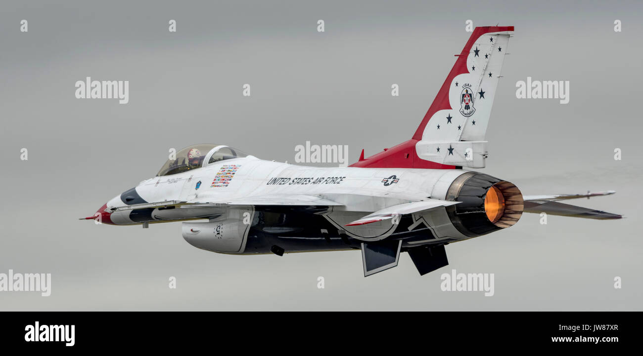 Thunderbirds Display Aerobatic Team, USAF Foto Stock