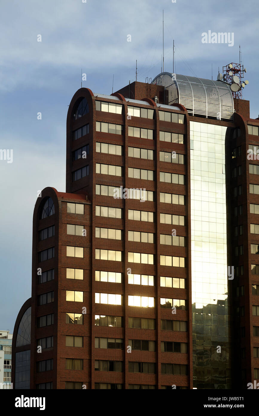 Blocco a torre, La Paz, Bolivia, Sud America Foto Stock