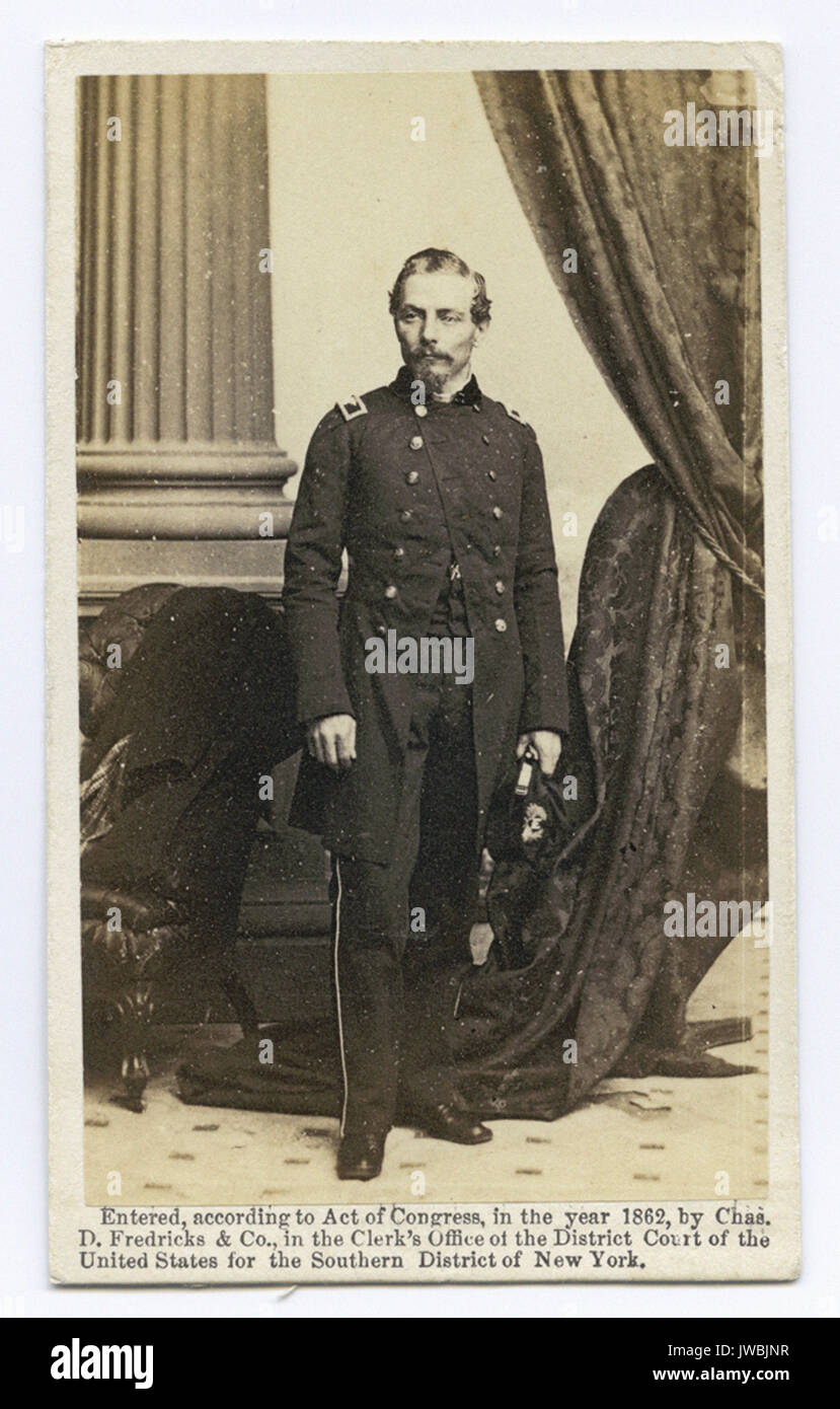 Generale Pierre Gustave Toutant Beauregard, Confederati membri dell'esercito - Guerra civile fotografie Foto Stock