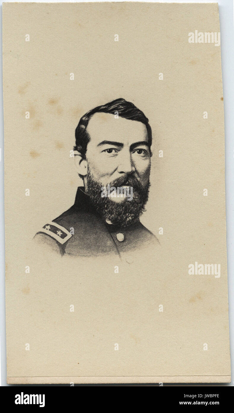 General Maggiore P. H. Sheridan - Guerra civile fotografie Foto Stock