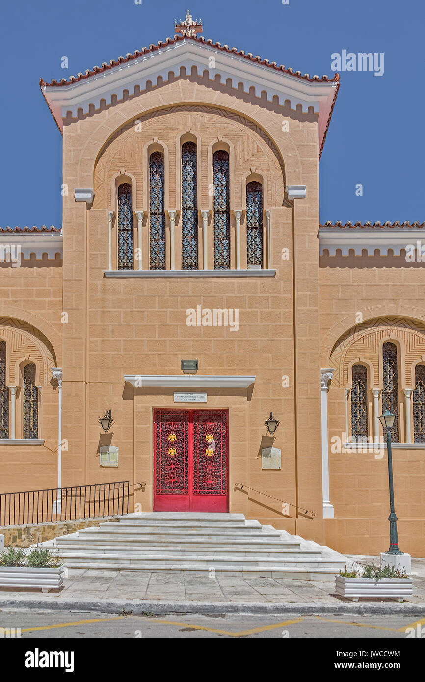 La Chiesa di San Nicola, Città di Zacinto Grecia Zante Foto Stock