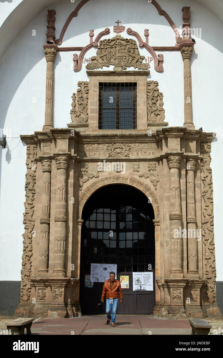 Chiesa di San Pedro (1790), La Paz, Bolivia, Sud America Foto Stock