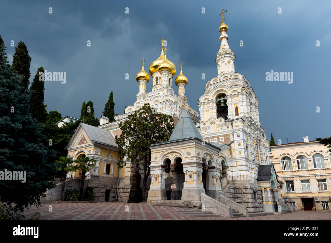 Bellissimo edificio religioso Foto Stock