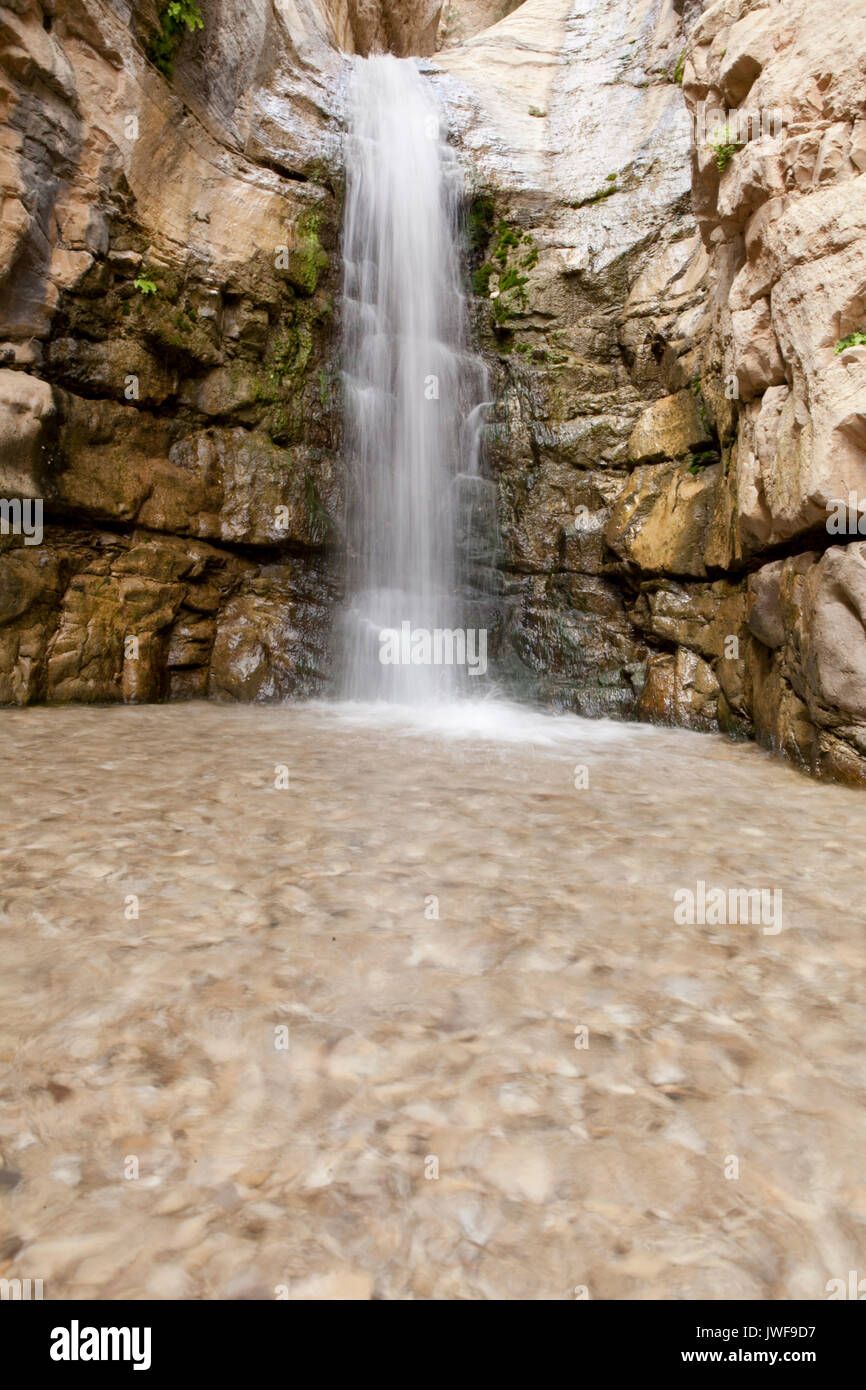 Cascate in Israele, viste della Terra Santa Foto Stock