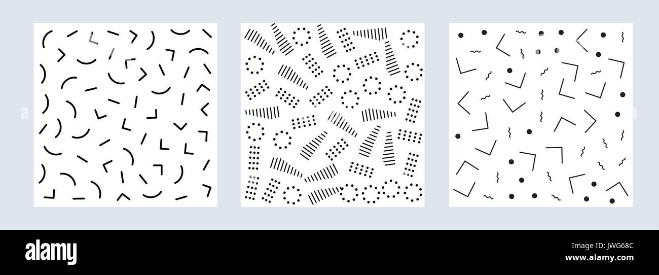 Ripetendo il vettore geometrico pattern pattern Foto Stock