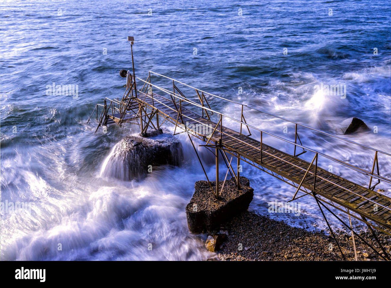 Sai Wan capannone di nuoto Foto Stock