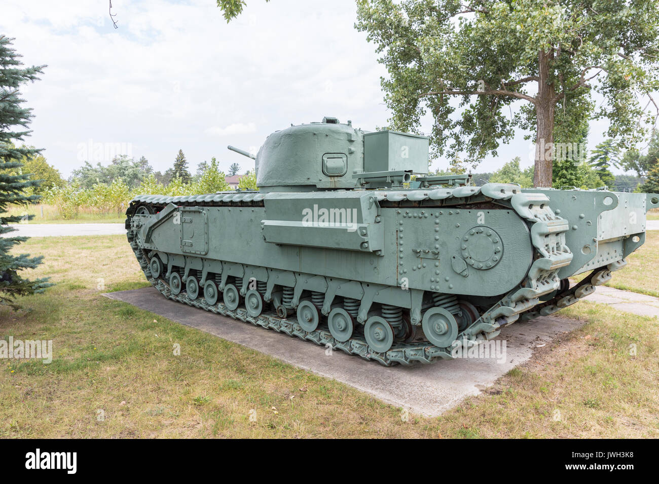 Militari Veicoli blindati Foto Stock