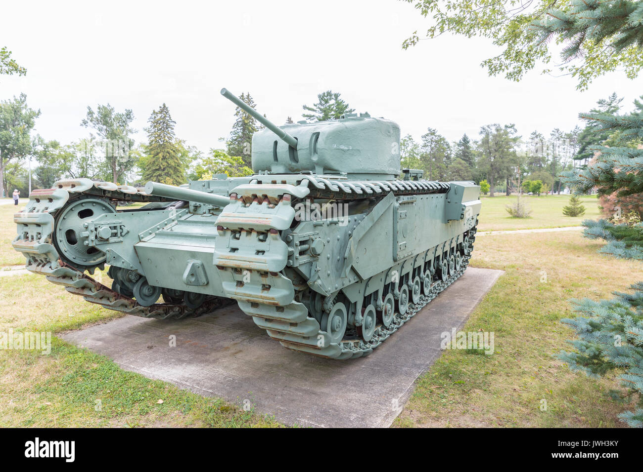 Militari Veicoli blindati Foto Stock