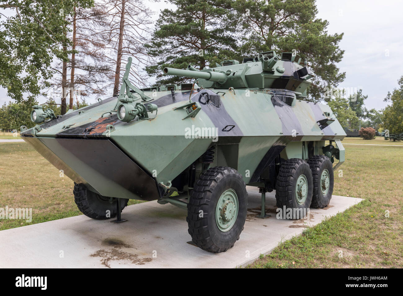 Militari Veicoli blindati Foto Stock