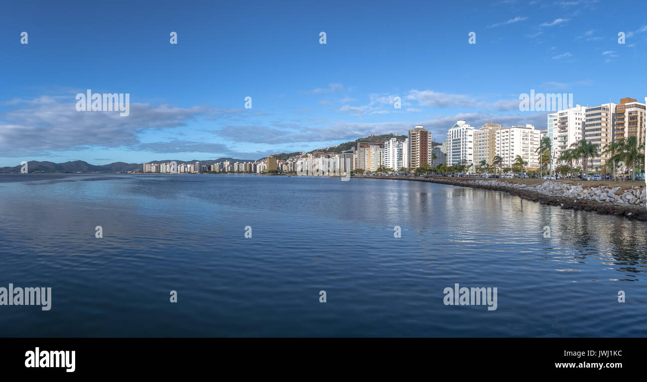 Florianopolis skyline della città - Florianopolis, Santa Catarina, Brasile Foto Stock