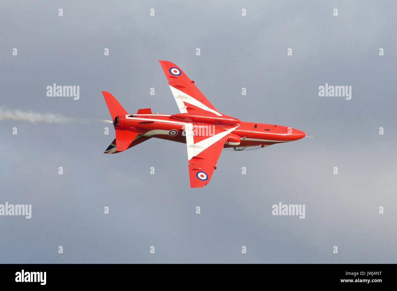 Le frecce rosse BAE Systems Hawk T1 Foto Stock