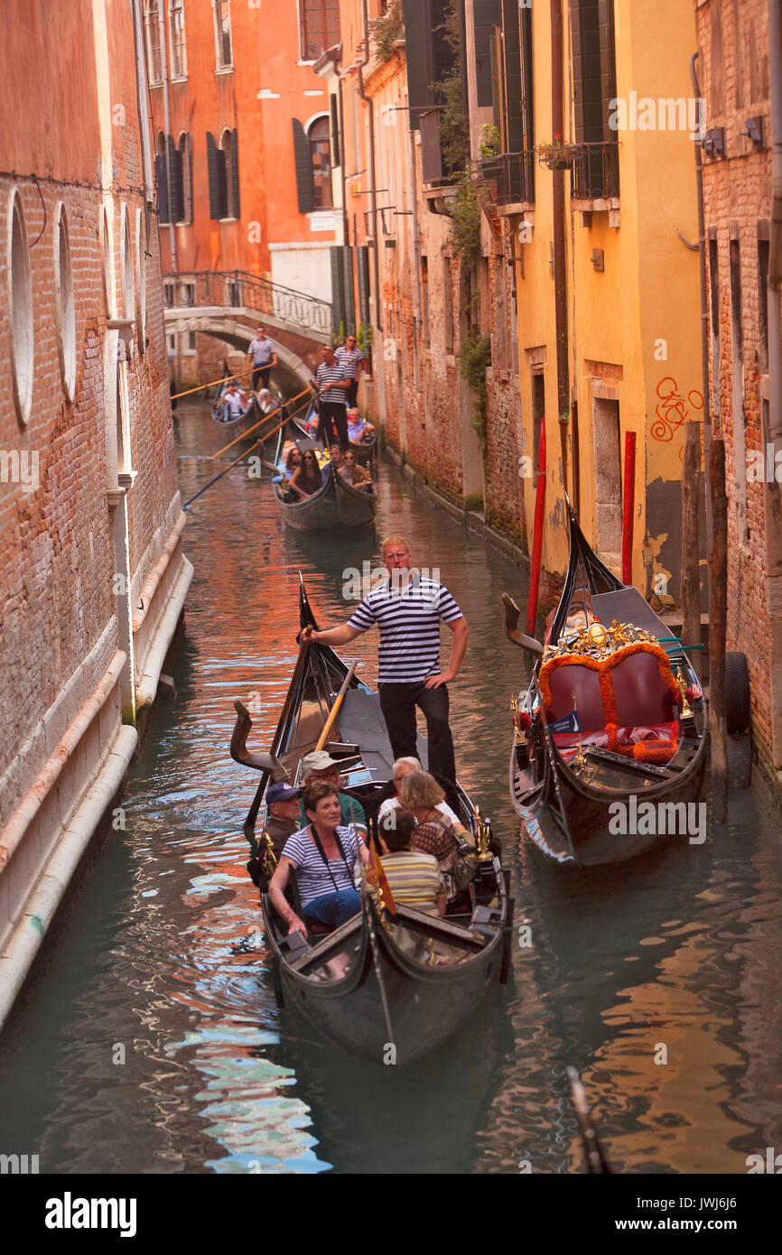 Gondola, Venioce Italia Foto Stock