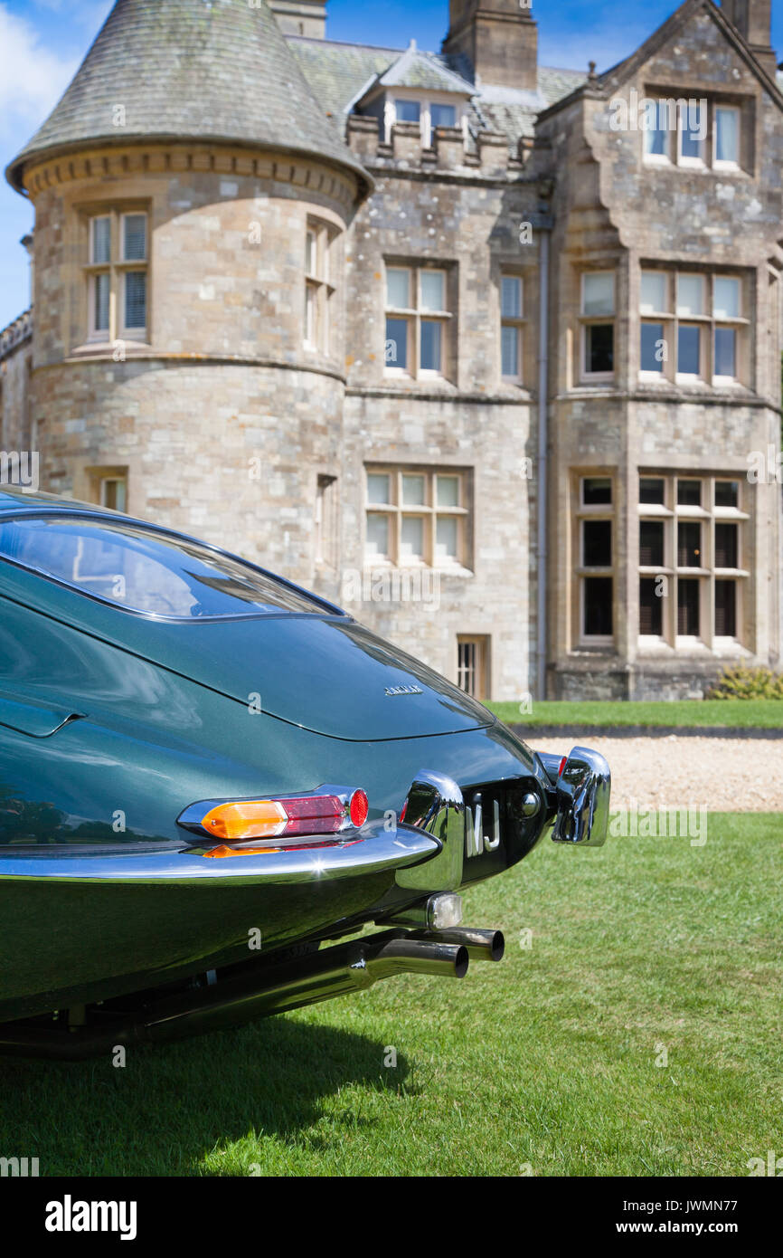 E-type Jaguar auto sportiva 1962 3.8L Foto Stock
