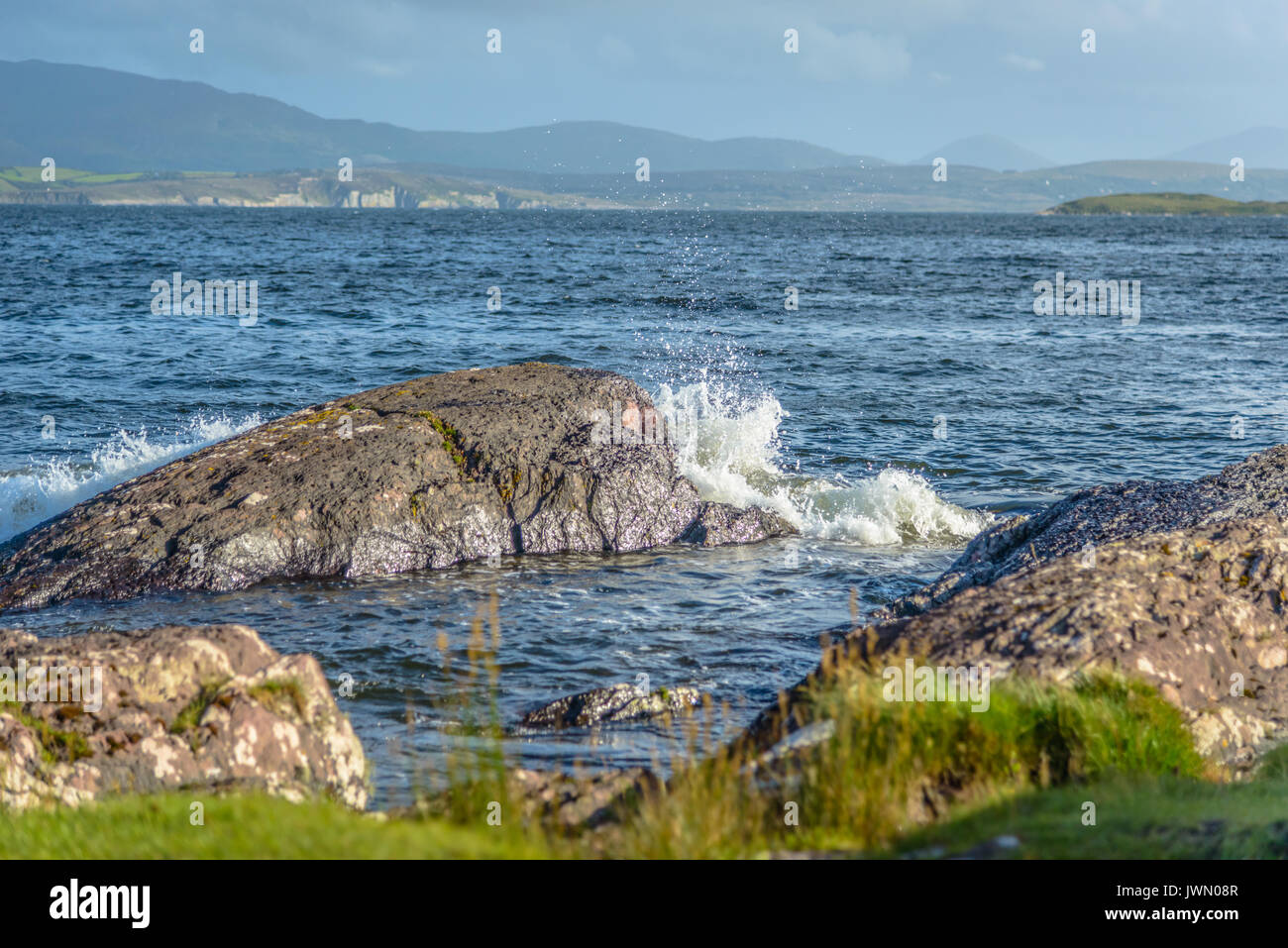 In Irlanda il paesaggio della penisola Iveragh Foto Stock