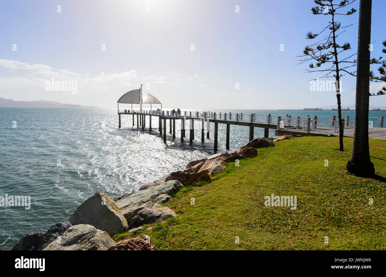 Townsville Jetty, Queensland, QLD, Australia Foto Stock