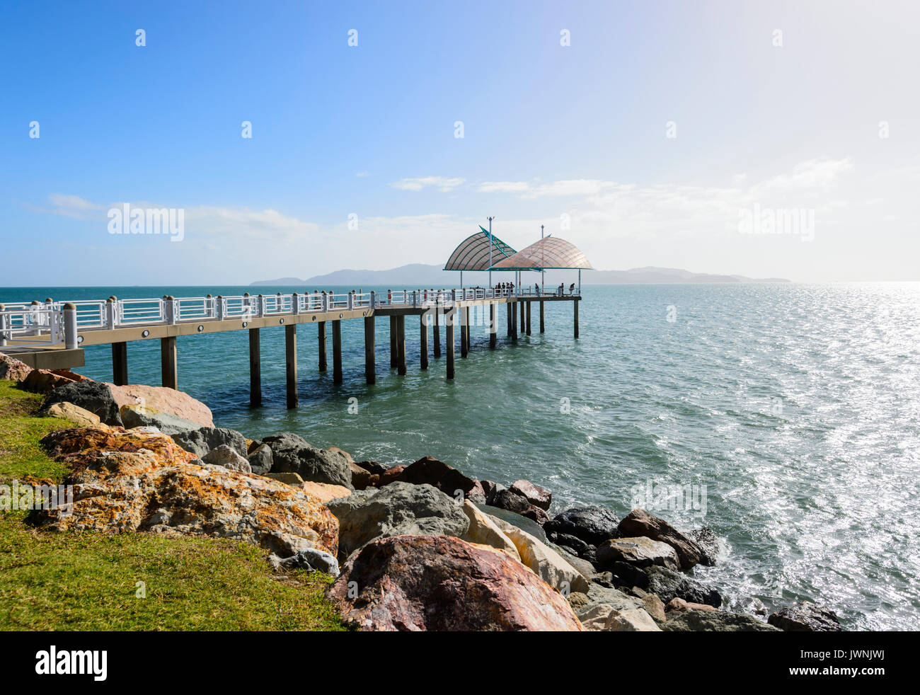 Townsville Jetty, Queensland, QLD, Australia Foto Stock