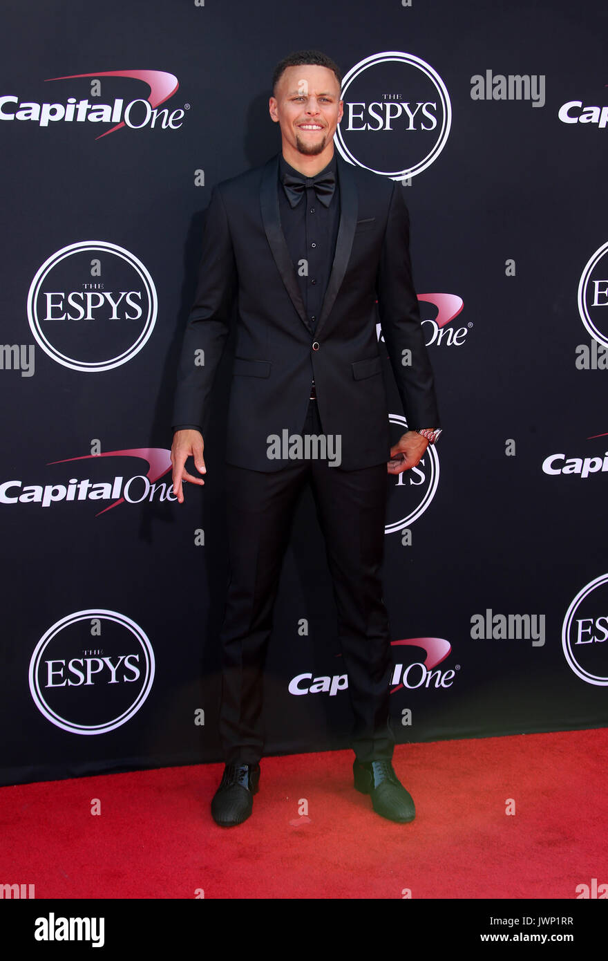 Il 2017 ESPY Awards - Gli arrivi con: Steph Curry dove: Los Angeles, California, Stati Uniti quando: 12 lug 2017 Credit: FayesVision/WENN.com Foto Stock
